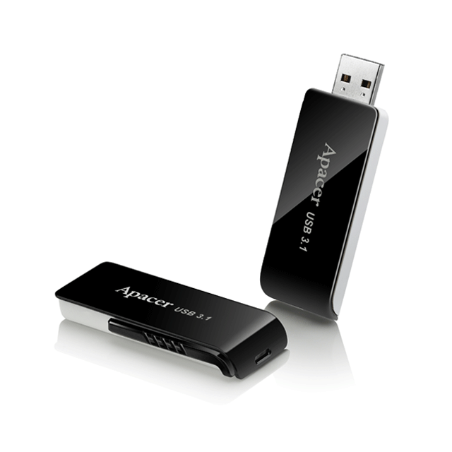 Usb 3.1 Gen1 Flash Drive 64GB Apacer AH350 Black