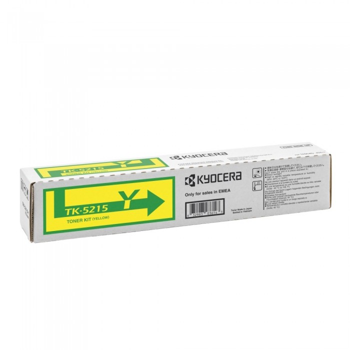 Αυθεντικό Kyocera TK-5215Y 1T02R6ANL0 Yellow 15.000 Σελίδες