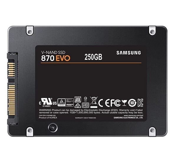 Σκληρός Δίσκος SSD SAMSUNG 870 EVO 250GB MZ-77E250B/EU