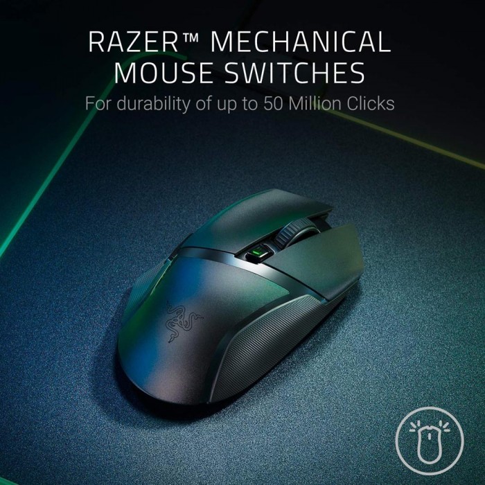Ποντίκι Ασύρματο Razer BASILISK X – 2.4GHz & BLEM Mechanical Optical RZ01-03150100-R3G1