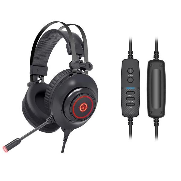 Headset Zeroground 7.1 HD-2700G Okimo USB