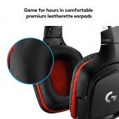 Headset Logitech G332 Μαύρο 981-000757