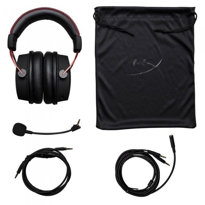 Headset HyperX Cloud Alpha Gaming Red HX-HSCA-RD/EM