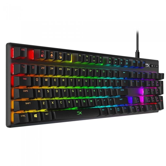 Πληκτρολόγιο HyperX Alloy Origins RGB Mechanical Red Switches US Layout HX-KB6RDX-US
