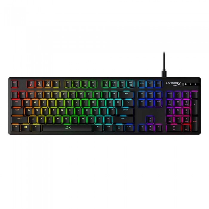 Πληκτρολόγιο HyperX Alloy Origins Aqua Switches Mechanical US Layout HX-KB6AQX-US