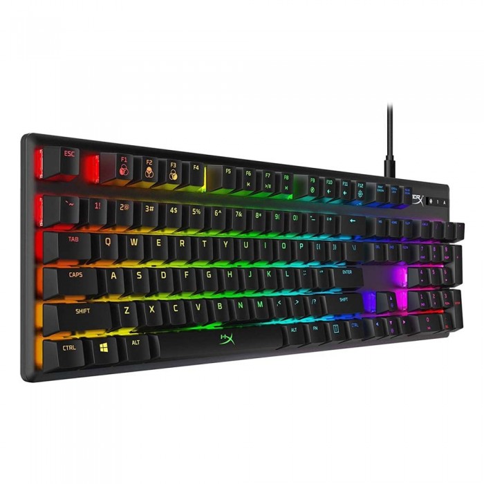 Πληκτρολόγιο HyperX Alloy Origins Aqua Switches Mechanical US Layout HX-KB6AQX-US