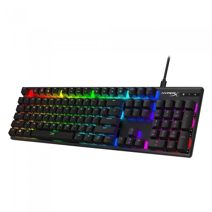 Πληκτρολόγιο HyperX Alloy Origins Aqua Switches Mechanical US Layout HX-KB6AQX-US