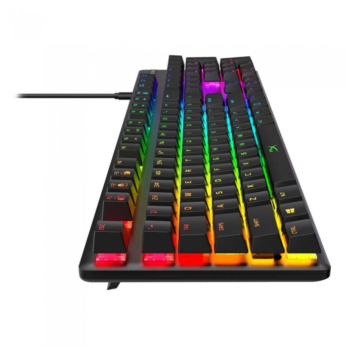 Πληκτρολόγιο HyperX Alloy Origins Aqua Switches Mechanical US Layout HX-KB6AQX-US