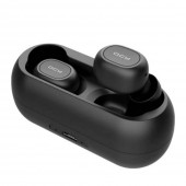 True Wireless Earbuds QCY T1c Bluetooth 5.0 IPX4 Black με θήκη φόρτισης 6957141405772