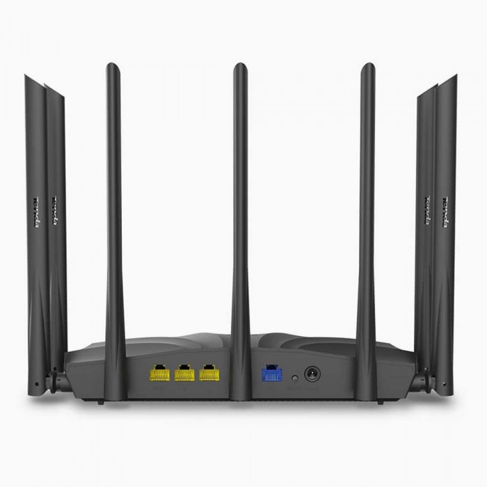 Router Tenda AC23 AC2100 Dual-Band Gigabit 10/100/1000Mbps Μαύρο