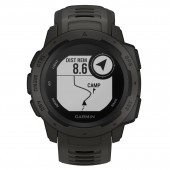 Smartwatch Garmin Instinct 45mm Μαύρο 010-02064-00