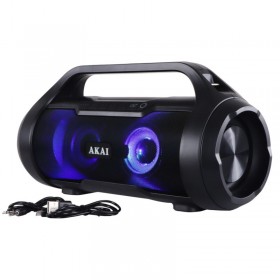 Αδιάβροχο Ηχείo Bluetooth Akai ABTS-50 IPX5 Μαύρο