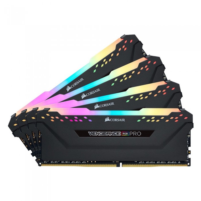 Ram Corsair Vengeance RGB Pro 32GB (4 x 8GB) DDR4-3600MHz CMW32GX4M4D3600C18