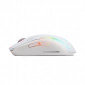 Ασύρματο Ποντίκι Zeroground RGB MS-4300WG KIMURA v3.0 Λευκό