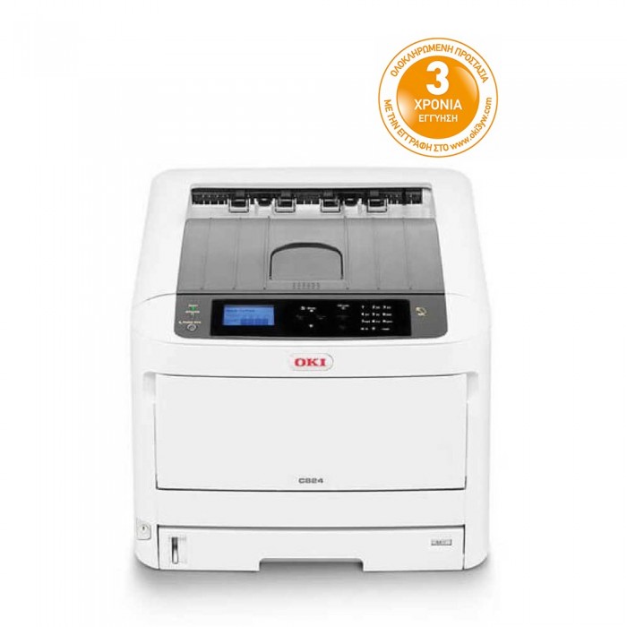 Εκτυπωτής OKI C824dn Laser LED Color A3 47228002