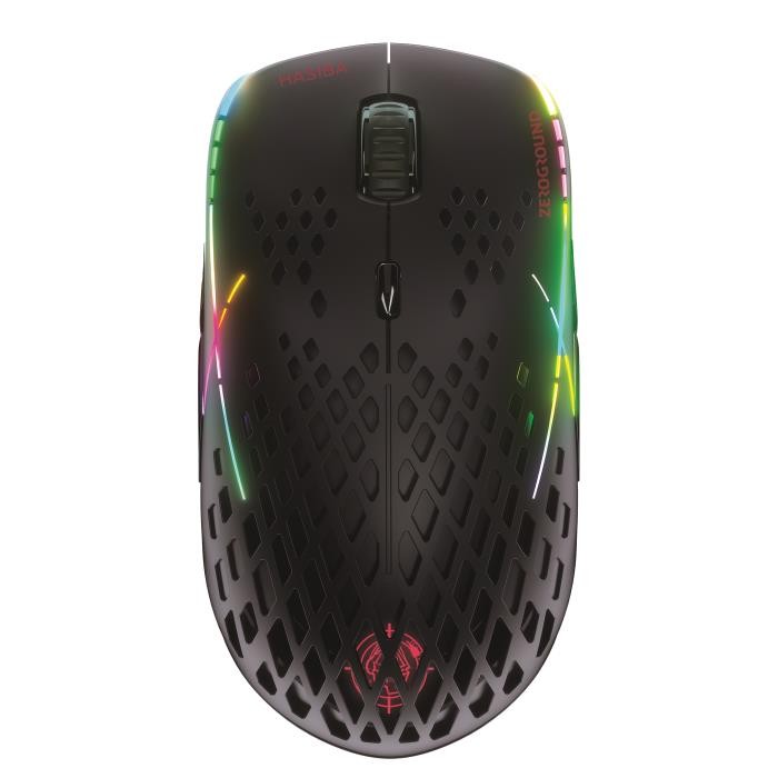 Ασύρματο Ποντίκι Zeroground RGB MS-4200WG HASIBA v3.0