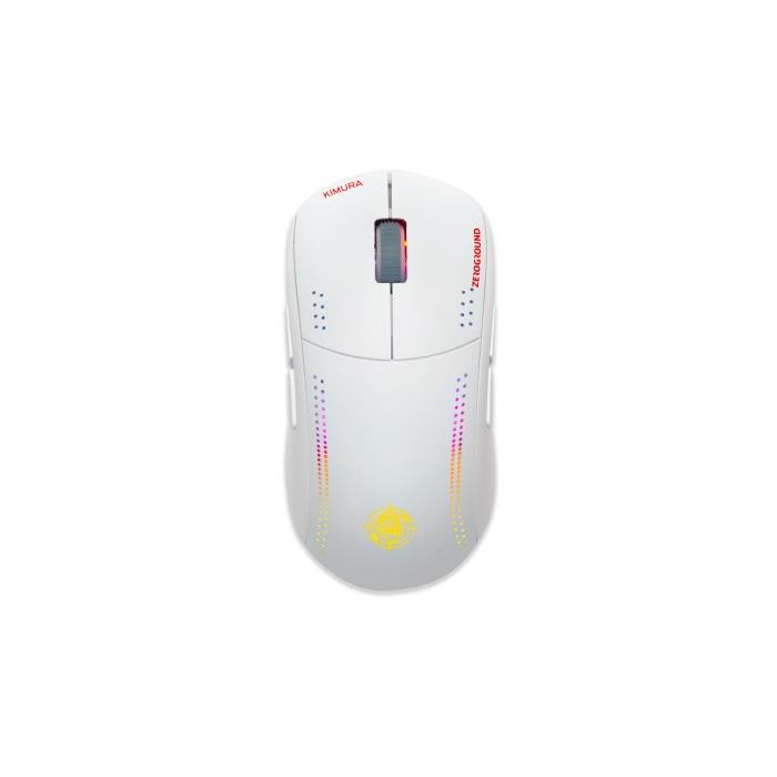 Ασύρματο Ποντίκι Zeroground RGB MS-4300WG KIMURA v3.0 Λευκό
