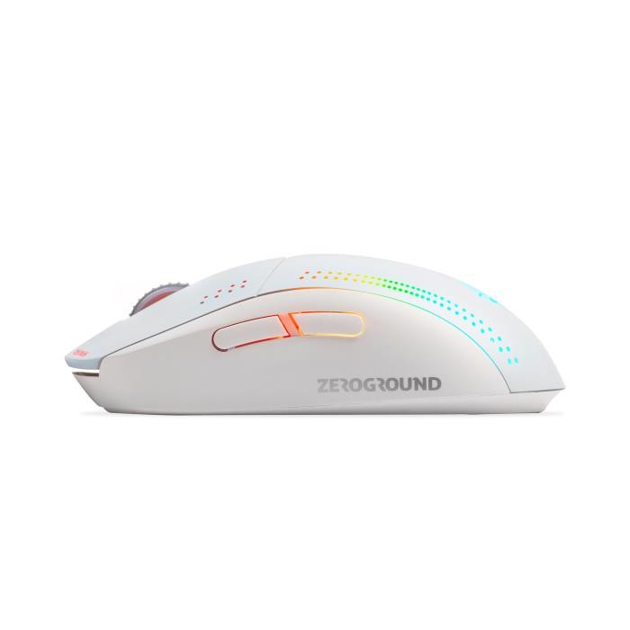 Ασύρματο Ποντίκι Zeroground RGB MS-4300WG KIMURA v3.0 Λευκό