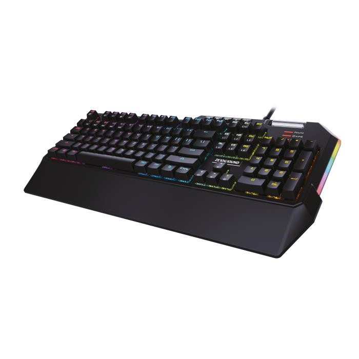 Μηχανικό Πληκτρολόγιο Zeroground KB-3400G TAIGEN v3.0 Red Switches RGB US Layout