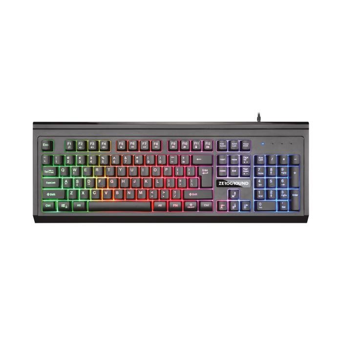 Πληκτρολόγιο Zeroground KB-3000G TOROMI RGB US Layout