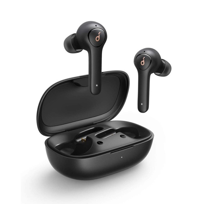 Ασύρματα Ακουστικά Bluetooth με Θήκη Φόρτισης Anker Soundcore Life P2 In-ear Μαύρο A3919011