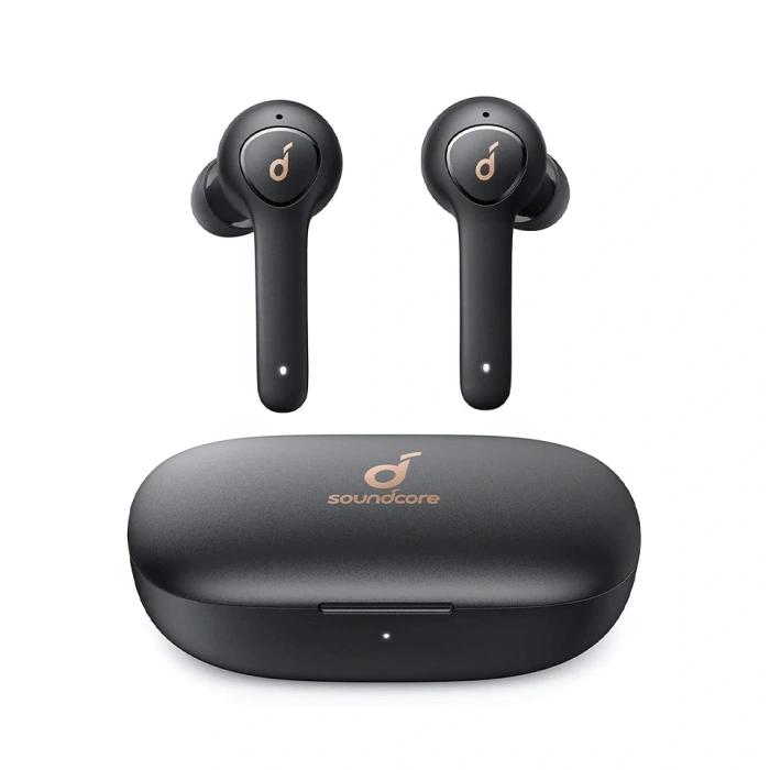 Ασύρματα Ακουστικά Bluetooth με Θήκη Φόρτισης Anker Soundcore Life P2 In-ear Μαύρο A3919011