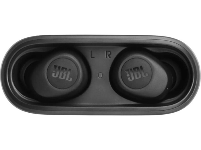 Ασύρματα Ακουστικά Bluetooth με Θήκη Φόρτισης JBL Wave 100TWS Μαύρο JBLW100TWSBLK