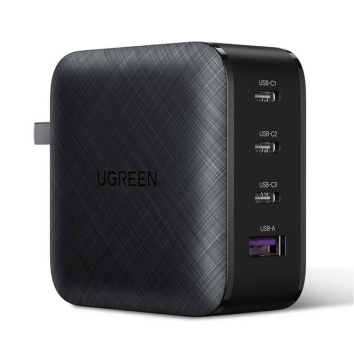 Φορτιστής Ugreen CD224 Quick Charge 3.0 με 3x USB-C & 1x USB-A Θύρες 65W