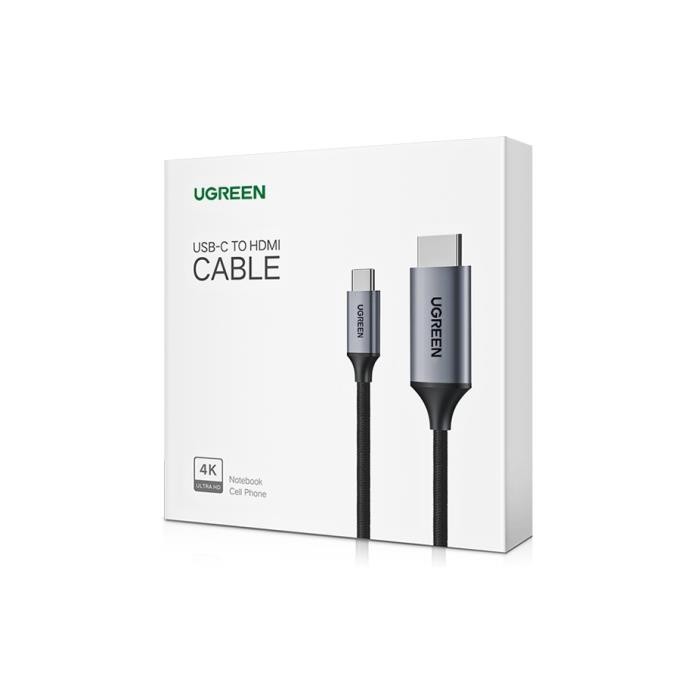 Καλώδιο HDMI 2.0 Ugreen MM142 HDMI male - USB-C male 1.5 μέτρο Γκρι