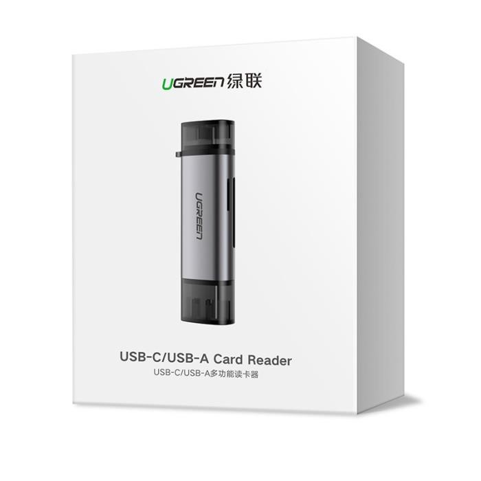 Card Reader Ugreen Type-C για SD/microSD 50706