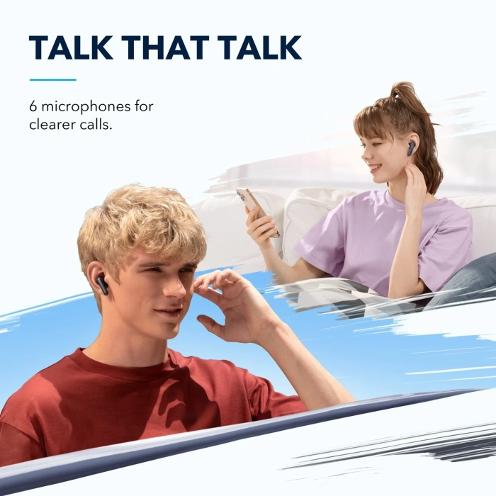 Ασύρματα Ακουστικά Bluetooth Anker Life P3 Μαύρο με θήκη φόρτισης A3939011