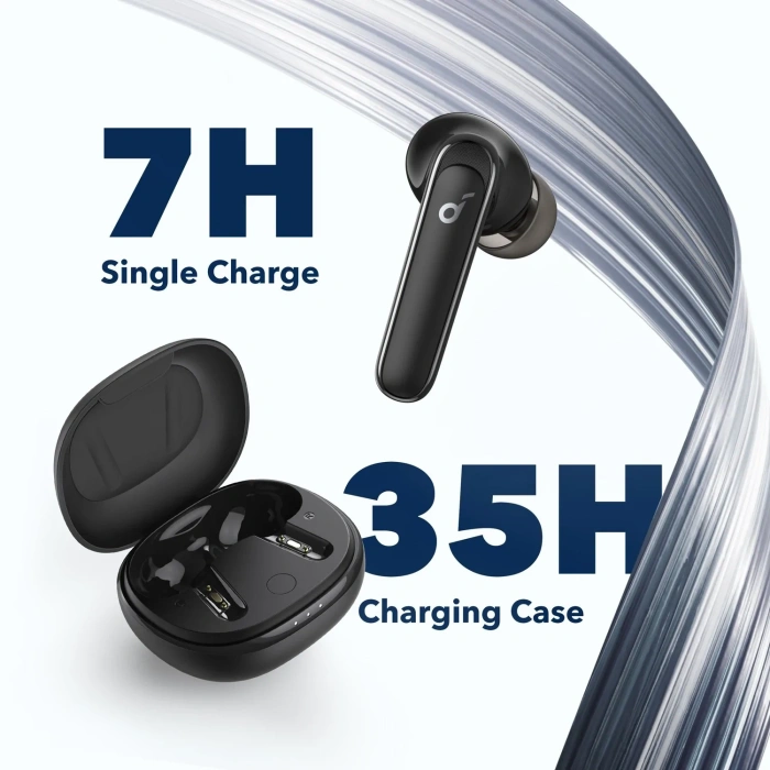 Ασύρματα Ακουστικά Bluetooth Anker Life P3 Μαύρο με θήκη φόρτισης A3939011