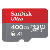 Κάρτα Μνήμης Sandisk Ultra microSDXC 400GB Class 10 U1 A1 UHS-I + SD Adapter SDSQUA4-400G-GN6MA