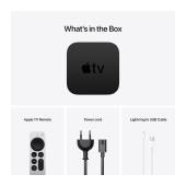 Apple TV Box UHD 4K 2nd Generation 64GB με Siri MXH02