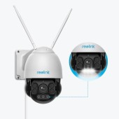 Ασύρματη IP Camera Reolink RLC-523WA 2K Full HD+ αδιάβροχη εξωτερικού χώρου με νυχτερινή λήψη και Auto-Tracking