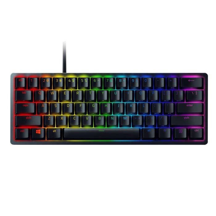 Πληκτρολόγιο Razer Huntsman Mini 60% Opto Purple Switches US Layout RZ03-03390100-R3M1