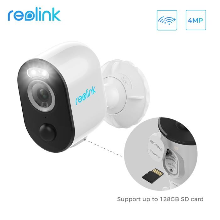 Ασύρματη IP Battery Camera Reolink Argus 3 Pro QHD αδιάβροχη εξωτερικού χώρου με νυχτερινή λήψη