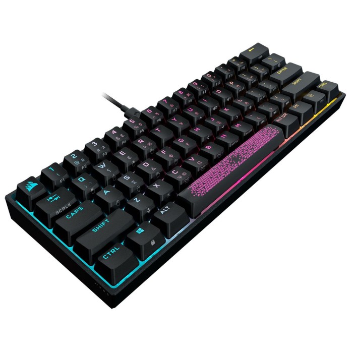 Πληκτρολόγιο Corsair K65 Mini 60% Cherry MX Speed US/GR Layout CH-9194014-NA