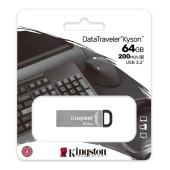 Kingston DataTraveler Kyson 64GB USB 3.2 Ασημί DTKN/64GB