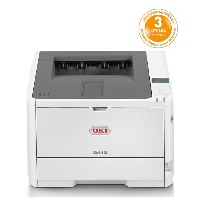 Εκτυπωτής OKI B412dn Mono Laser 45762002