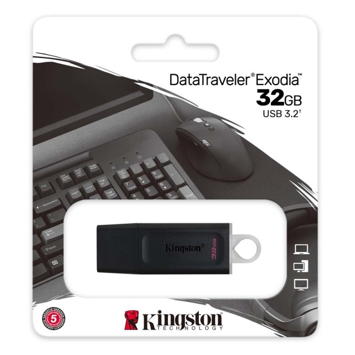 Kingston DataTraveler Exodia 32GB USB 3.2 Black DTX/32GB