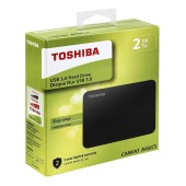 Εξωτερικός Δίσκος Toshiba Canvio Basics (2018) 2TB Μαύρο  HDTB420EK3AA
