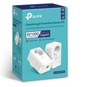 Tp-Link TL-PA7017P Διπλό Powerline V4 Passthrough