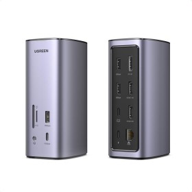Docking Station Ugreen CM555 USB-C με HDMI/DisplayPort 4K PD Ethernet και συνδεση 3 Οθονών