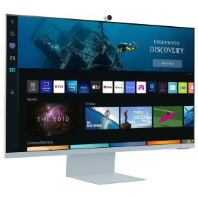 Smart Oθόνη Samsung Μ80B M8 VA HDR 32" 4K 60Hz S32BM80BUU με Web Κάμερα και Ηχεία
