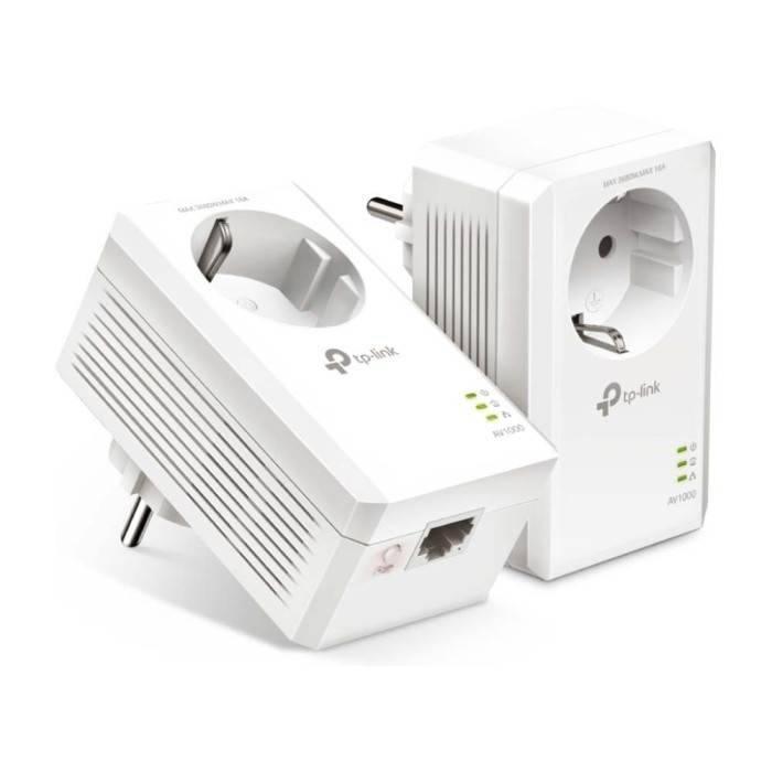 Tp-Link TL-PA7017P Διπλό Powerline V4 Passthrough