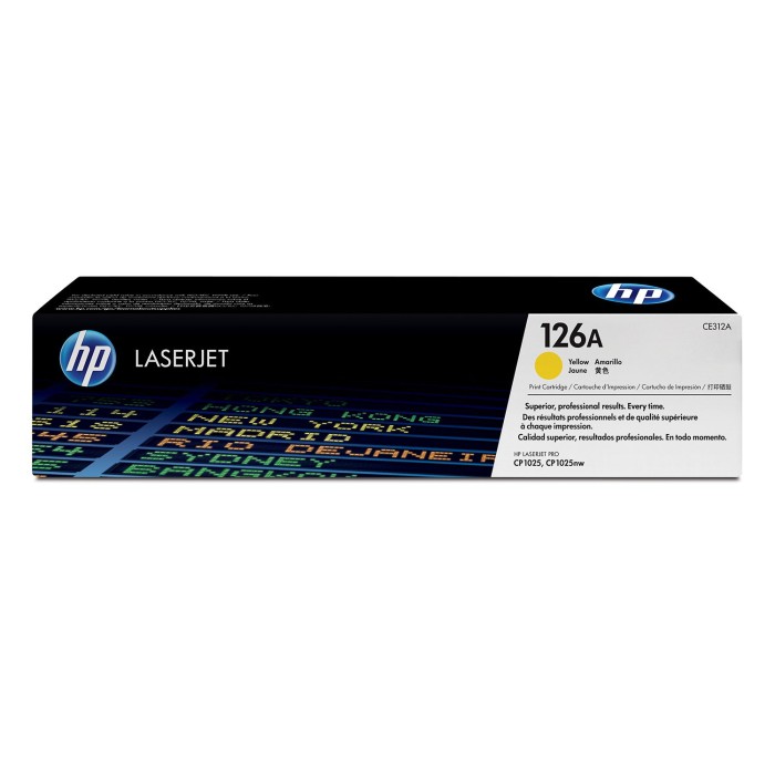 Αυθεντικό HP 126A CE312A Yellow 1.000 Σελίδες 