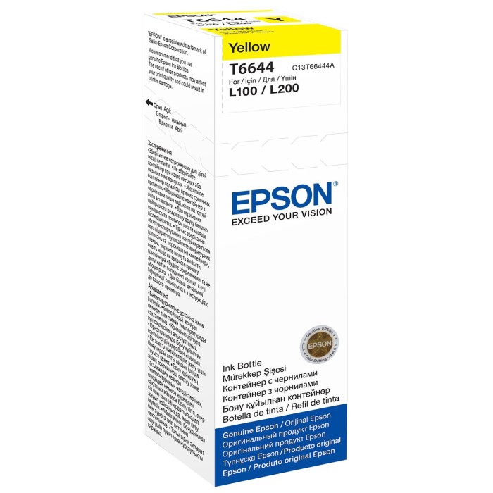 Αυθεντικό Epson T664 Yellow C13T66444A