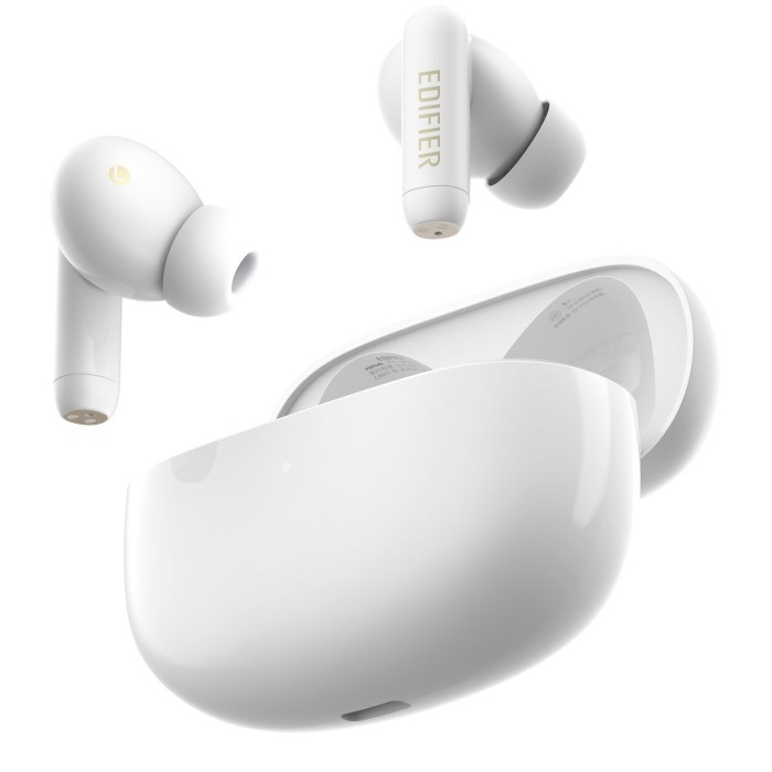 Ασύρματα Ακουστικά Bluetooth Edifier TWS330NB Λευκό με θήκη φόρτισης 
