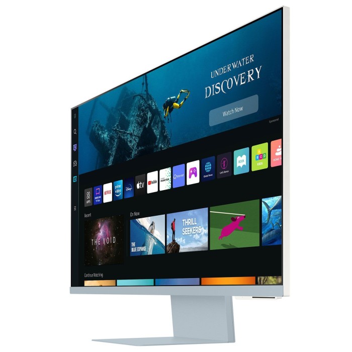 Smart Oθόνη Samsung Μ80B M8 VA HDR 32" 4K 60Hz S32BM80BUU με Web Κάμερα και Ηχεία